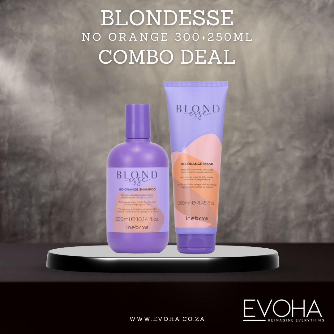 Blondesse No Orange Combo 300ml Shampoo + 250ml Mask