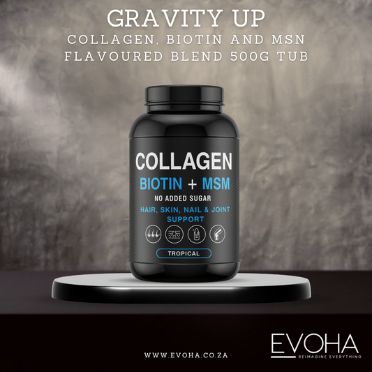 Gravity Up Collagen, Biotin and MSN Flavoured Blend Tub