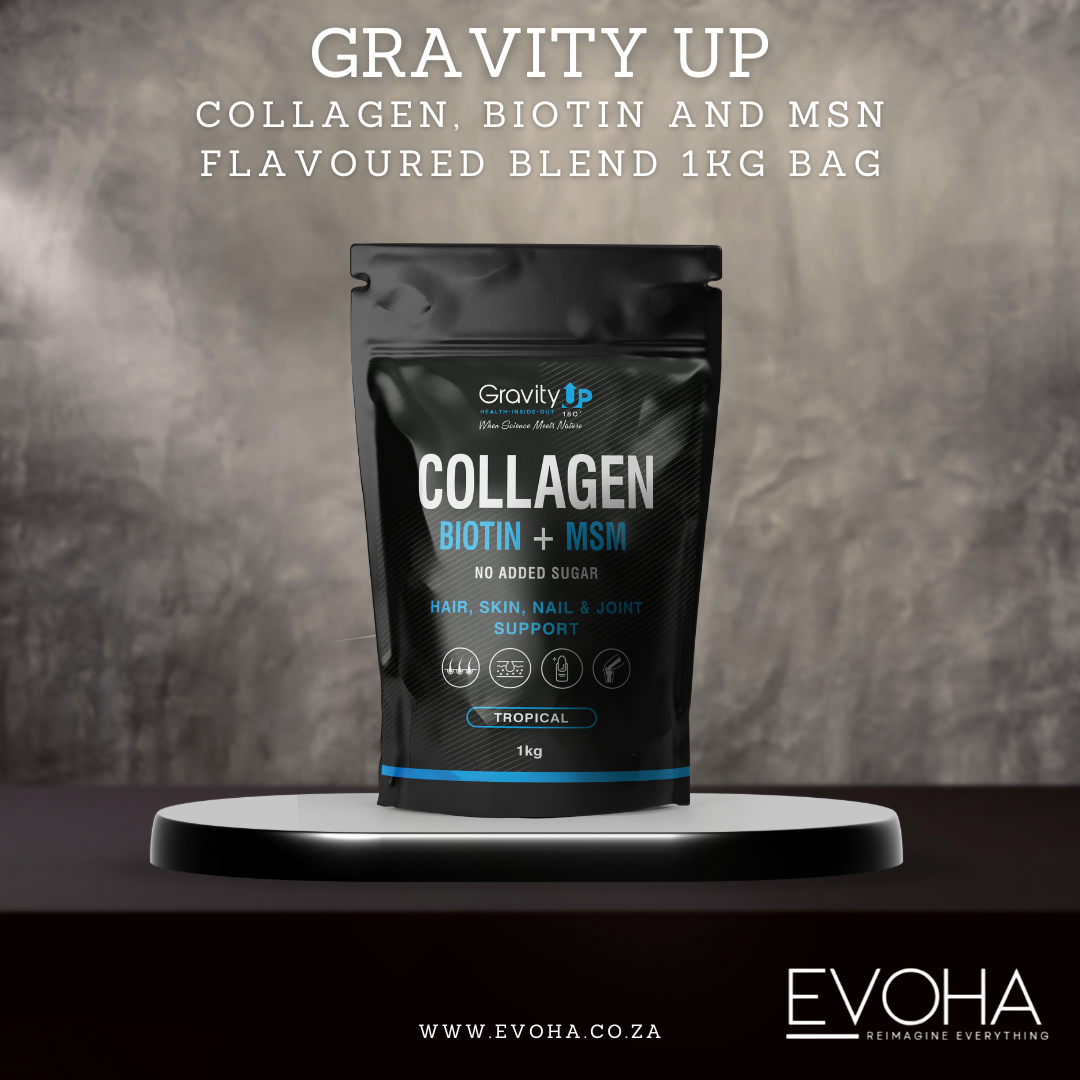 Gravity Up Collagen, Biotin and MSN Flavoured Blend Bag