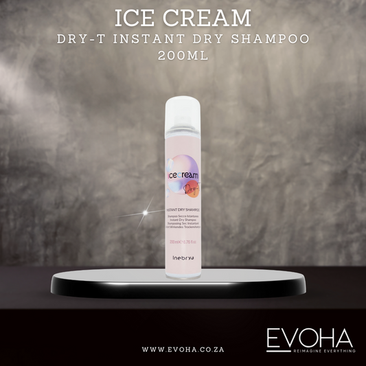 Inebrya Ice Cream Dry-T Instant Dry Shampoo 200ml