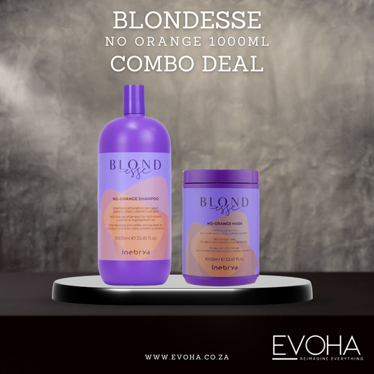 Blondesse No Orange Combo – 1000ml Shampoo + Mask