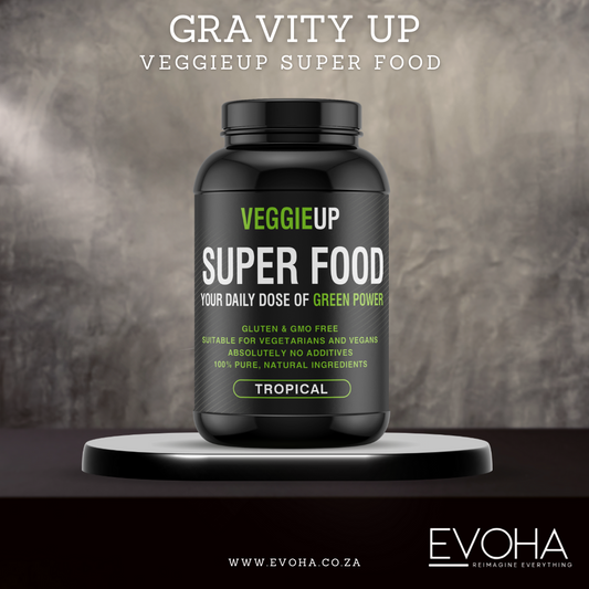 Gravity Up VeggieUP Super Food  1kg Tub (Tropical)