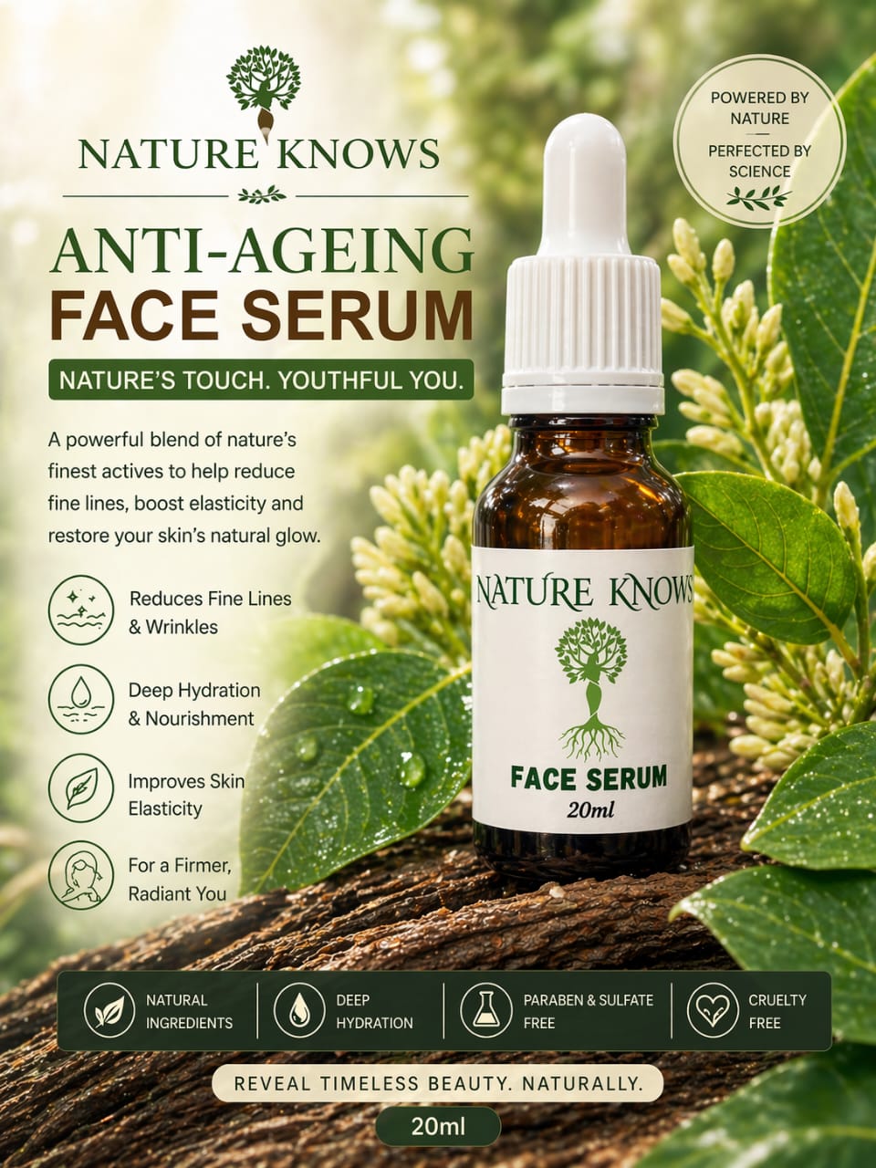 Nature Knows Anti Ageing Face Serum