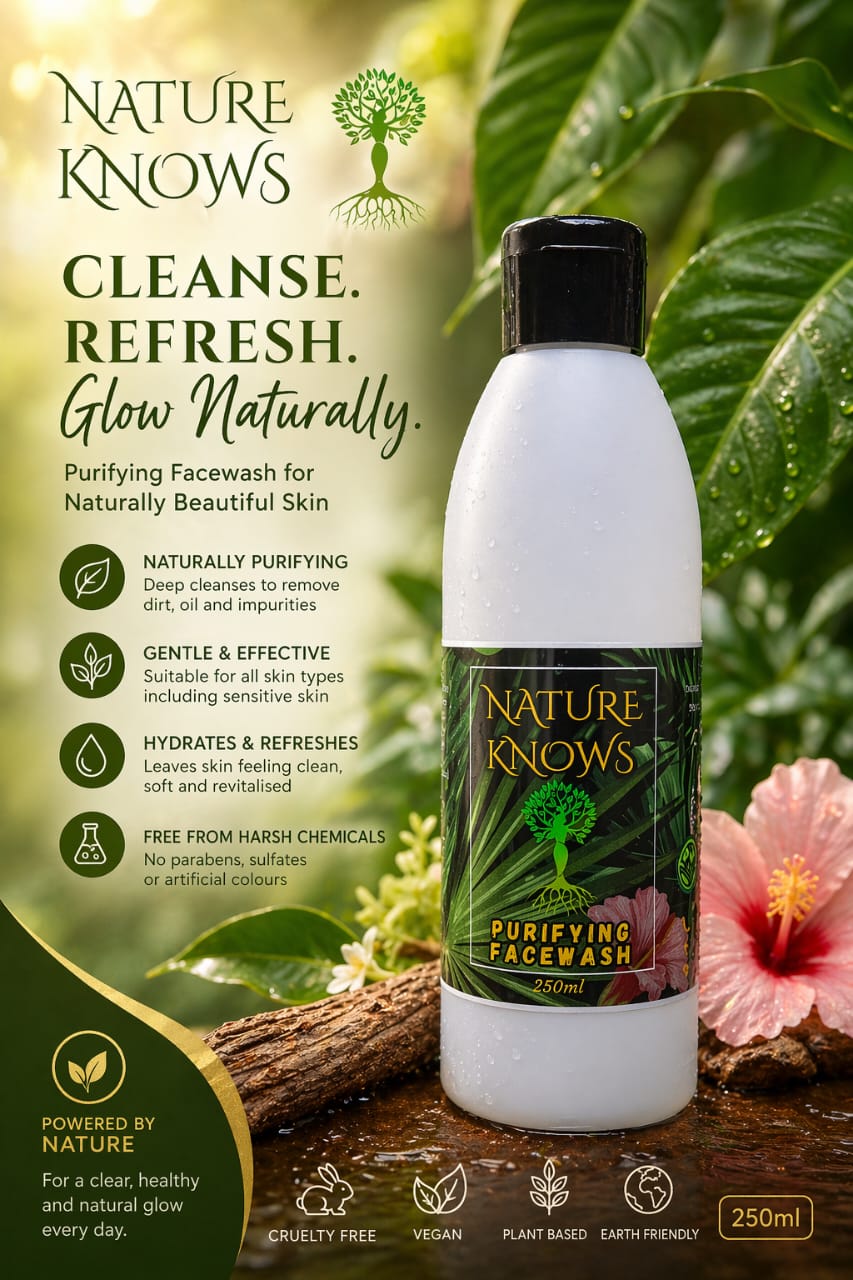 Nature Knows Purifying Face Wash
