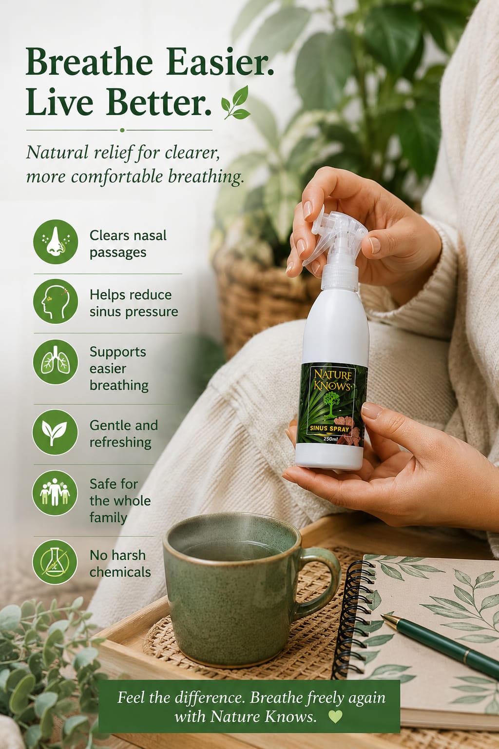Nature Knows Sinus Spray